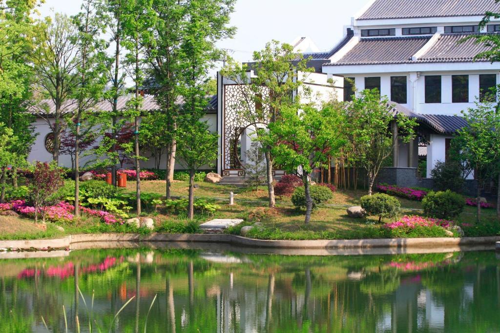 ซูโจวฮานหยวนอินเตอร์เนชั่นนอลคลับ Hotel ภายนอก รูปภาพ